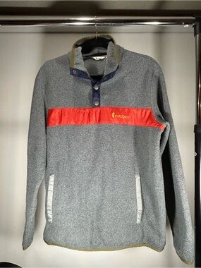 Cotopaxi Teca Fleece Snap Front Pullover Size Medium Unisex